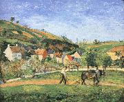 Men farming Camille Pissarro